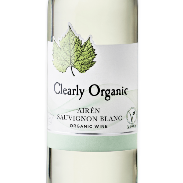 Clearly Organic Airén & Sauvignon blanc 75 cl. - Imagen 2